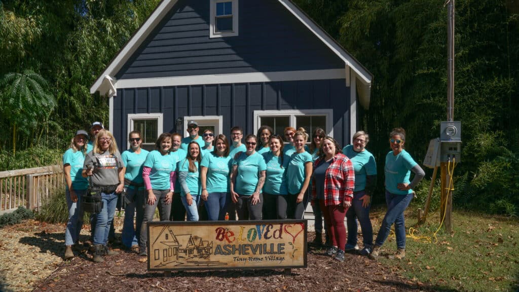 Quility staff volunteer day with BeLoved Asheville 3 Quility Magazine