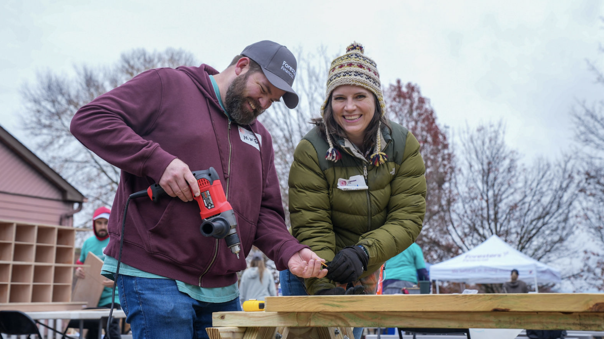 Quility playground build in Asheville, NC