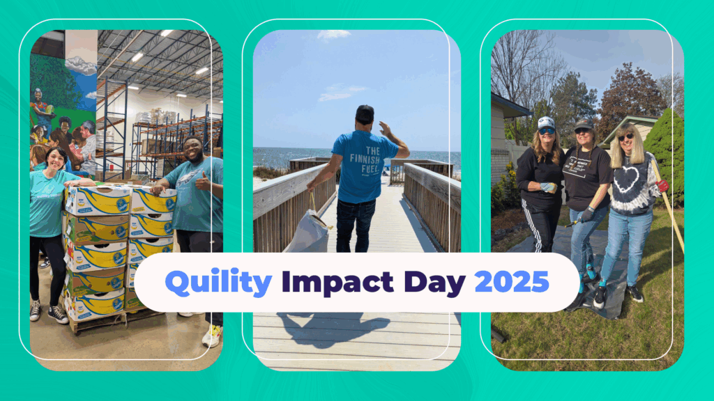 Quility staff volunteer day 2025